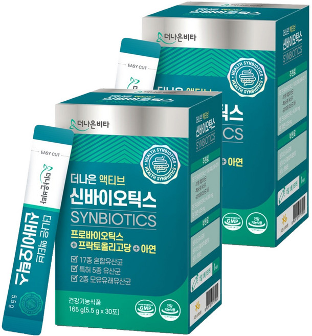 더나은 액티브 신바이오틱스 30p, 165g, 2개
