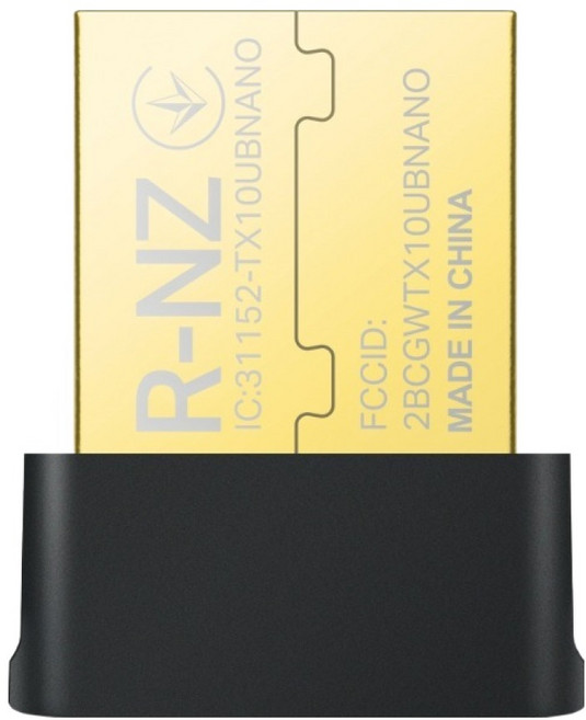 tp-link 雙頻 迷你型 藍牙5.3 USB Wi-Fi 6無線網路卡 AX900, 黑色, 1個, Archer TX10UB Nano