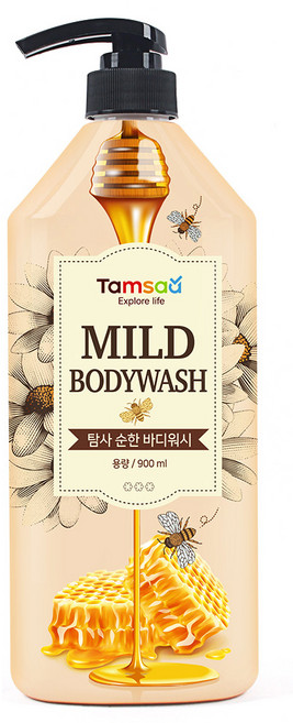 탐사 정말 순한 바디워시, 900g, 1개