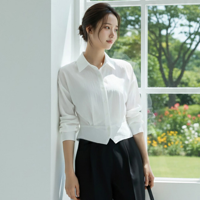 Paperments 女款Seno Noirvance辦公室襯衫 13958