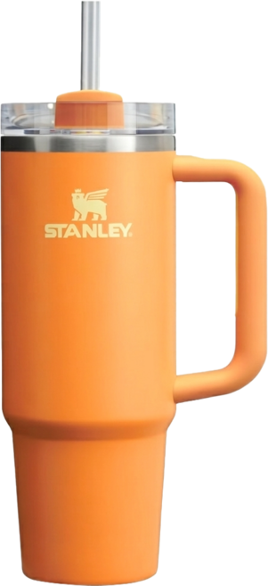 STANLEY 台灣公司貨 冒險系列 吸管隨手杯 2.0, 金橙芒果, 880ml, 1個