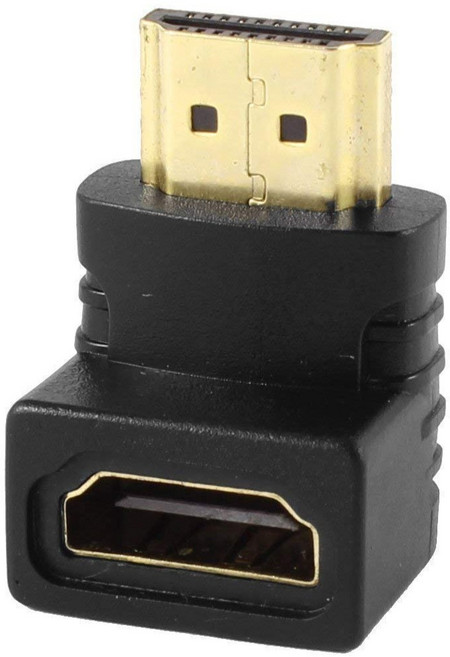 i-gota 愛購它 HDMI 90度 公轉母 4K轉接頭, GAP-001, 1條