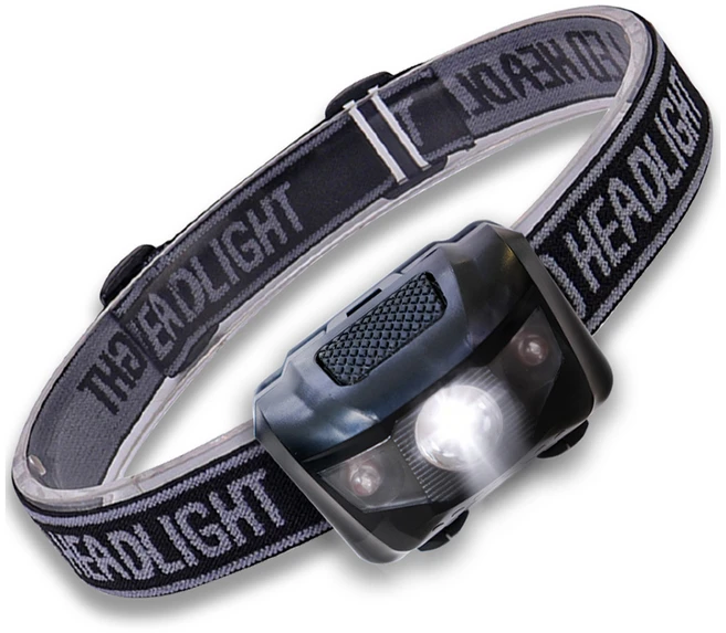 지미스홈 캠핑 작업 헤드랜턴, 블랙, 1개 - 쿠팡