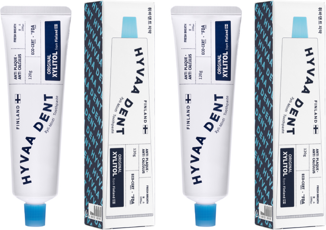 휘바덴트 자일리민티 치약, 120g, 2개