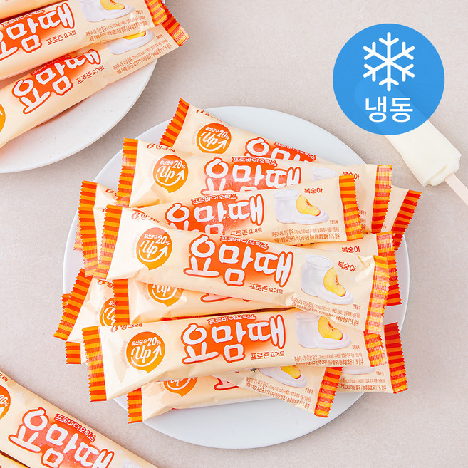 요맘때 바 복숭아 (냉동), 70ml, 1개입, 40개