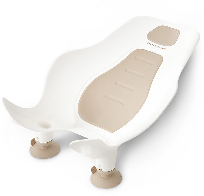 리틀클라우드 손편한 아기 비데 + 벽걸이용 걸이, 베이지(비데)