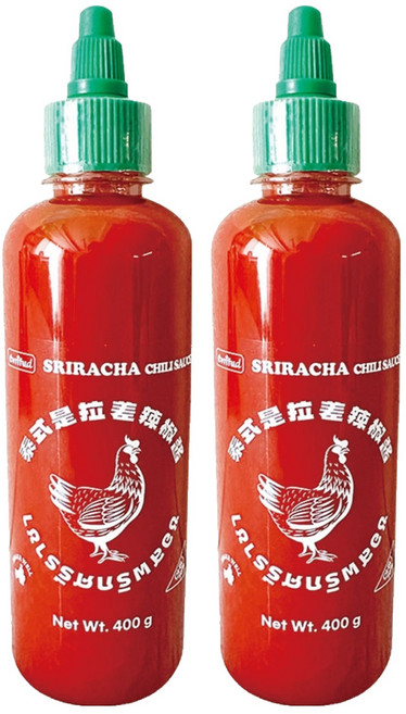 스리라차 칠리소스, 400g, 2개