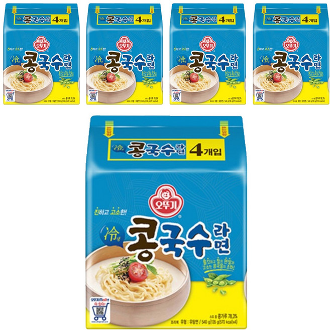 오뚜기 콩국수 라면, 135g, 20개