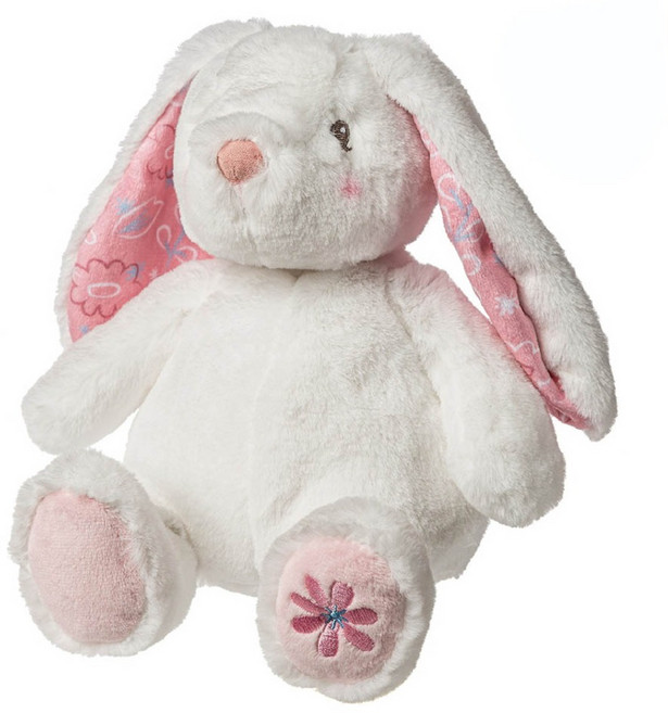 Mary Meyer 蜜兒 玩偶 柔軟材質 安撫玩具 0歲以上適用, 貝拉兔 白色, 1個