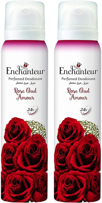 Enchanteur 艾詩 香氛體香噴霧 玫瑰沉香 150ml, 2件
