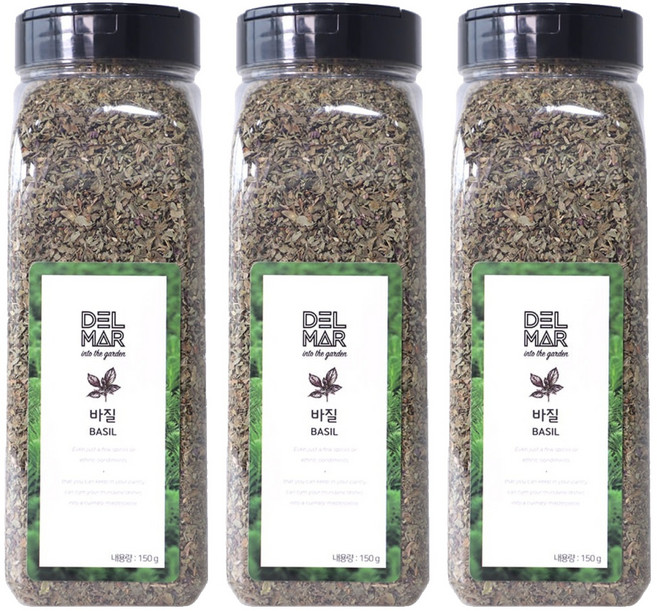 딜리셔스마켓 바질홀, 150g, 3개