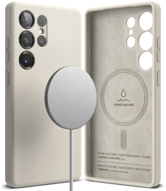 링케 실리콘 맥세이프 마그네틱 휴대폰 케이스