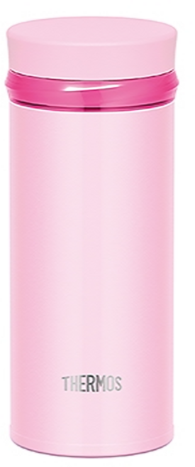 THERMOS 膳魔師 不銹鋼真空保溫杯 JNO-252-SHP - 亮粉色 250ml SUS304不銹鋼, 1個