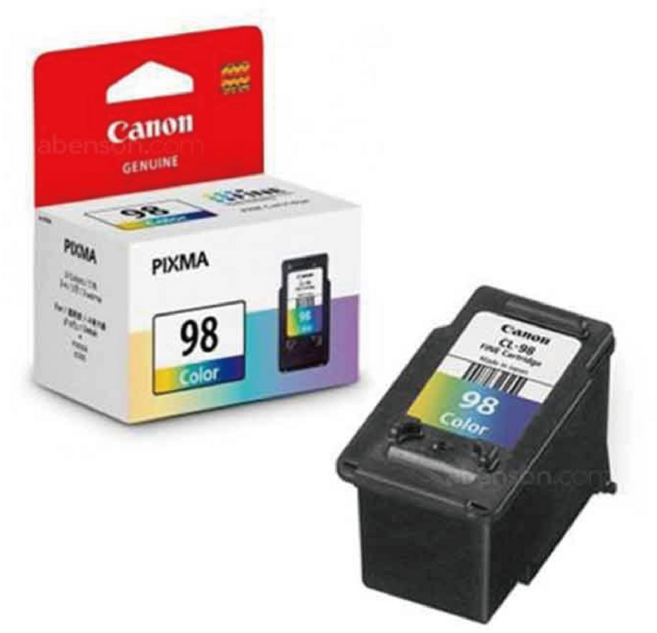 canon 正品墨水匣 CL-98, 1個, 彩色