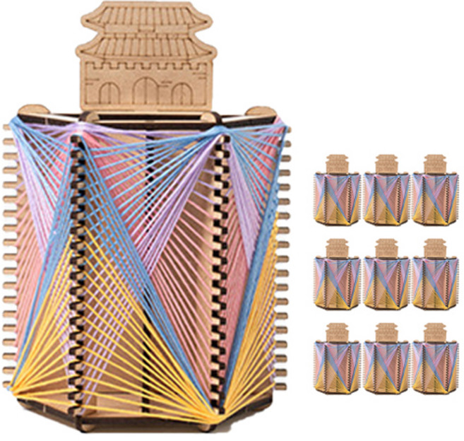 민화샵 입체 스트링아트, A 타입, 5개