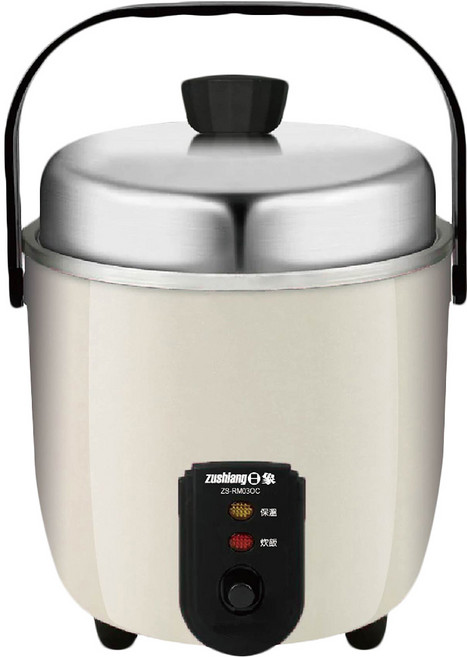 zushiang 日象 輕巧煮電鍋 3人份, ZS-RM03OC, 燕麥色