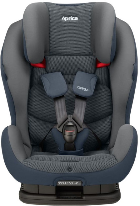 Aprica 愛普力卡 2~12歲成長型輔助安全座椅 ActiFix 2167606, 軍灰藍