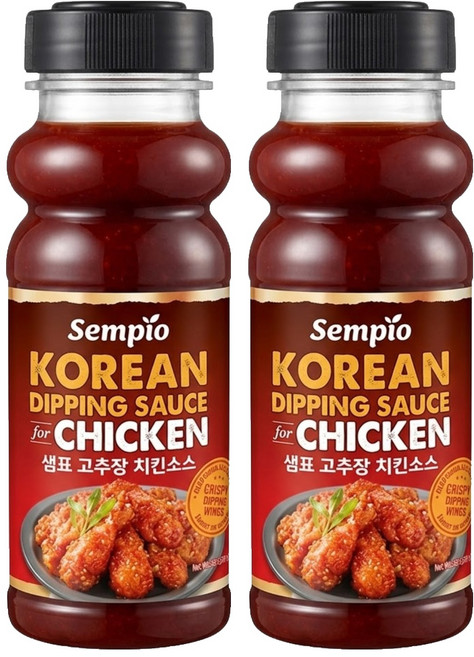 Sempio 膳府 韓式炸雞醬汁 甜辣味, 250ml, 2瓶