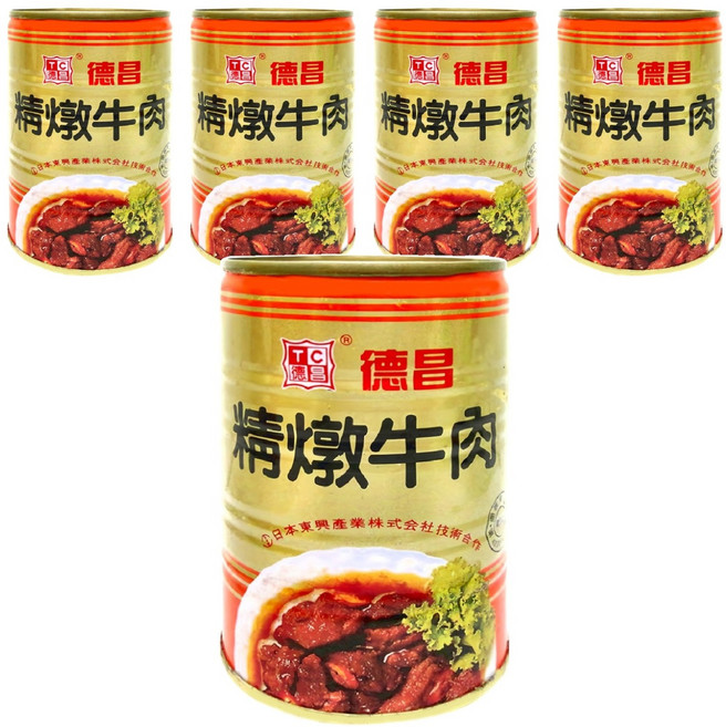德昌 精燉牛肉罐, 440g, 5罐