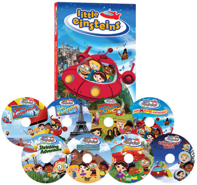 리틀아인슈타인 유아영어 DVD 8종 세트, 8CD