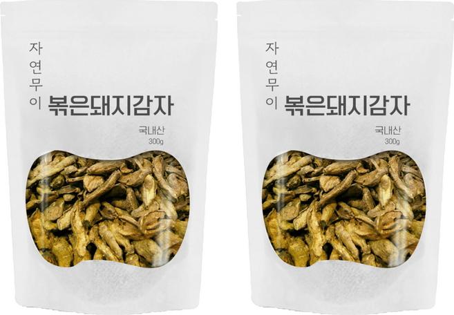 자연무이 볶은돼지감자 돼지감자차, 300g, 2개