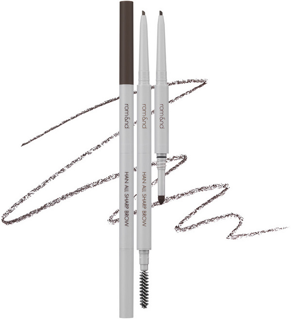 롬앤 한올 샤프 아이브로우 오토펜슬 0.17g, W1젠틀브라운, 1개