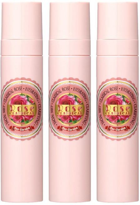 Aus Garden 澳維花園 玫瑰純露花水, 100ml, 3瓶