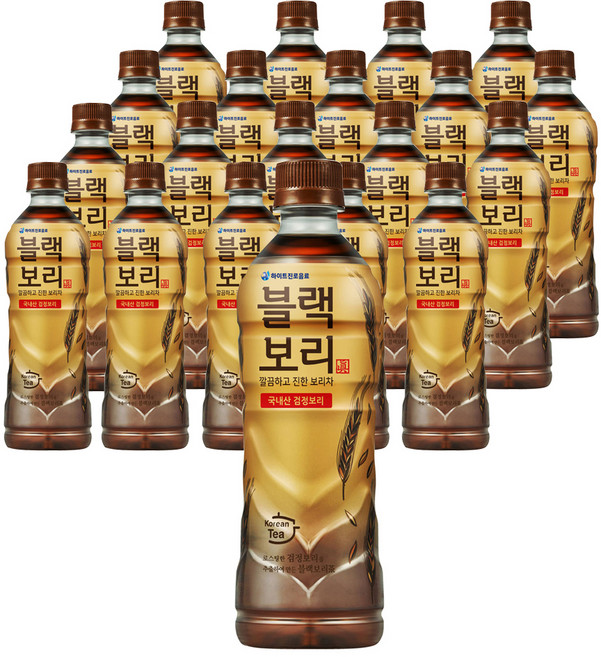 하이트진로 블랙보리 오리지널, 520ml, 20개