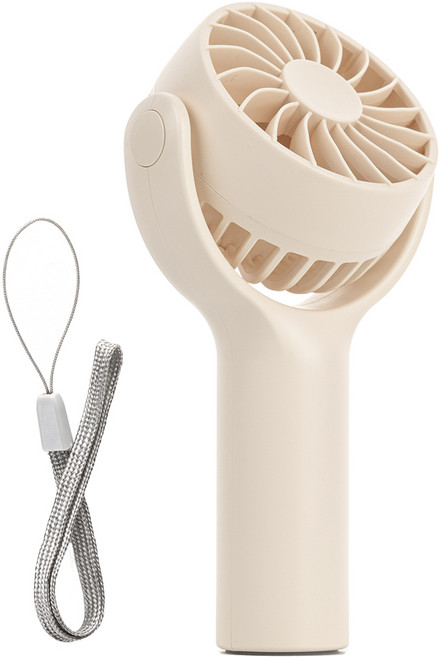 아이몰 한손에 쏙풍기 저소음 미니 휴대용 선풍기, H15, 크림