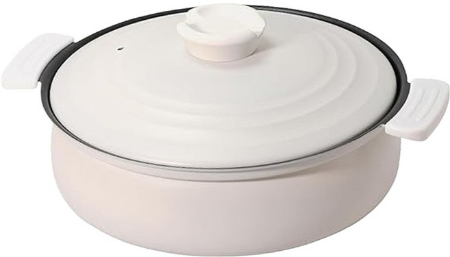 PEARL LIFE 珍珠金屬 IH兼用土鍋風壽喜燒鍋 HC-462, 26cm, 1個