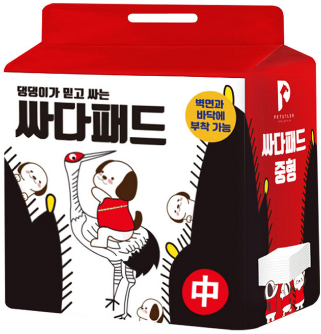 페슬러 싸다 애견 배변패드 코튼향, 60개입, 1개