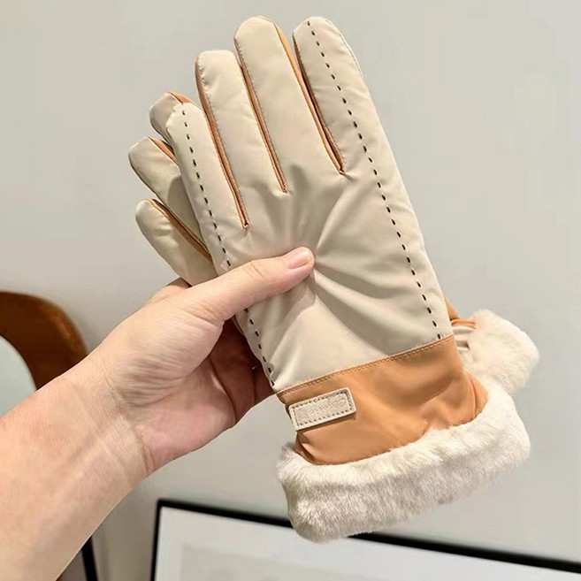 Paperments 女款內刷毛車線Roel鋪棉手套 雙手穿戴 12676