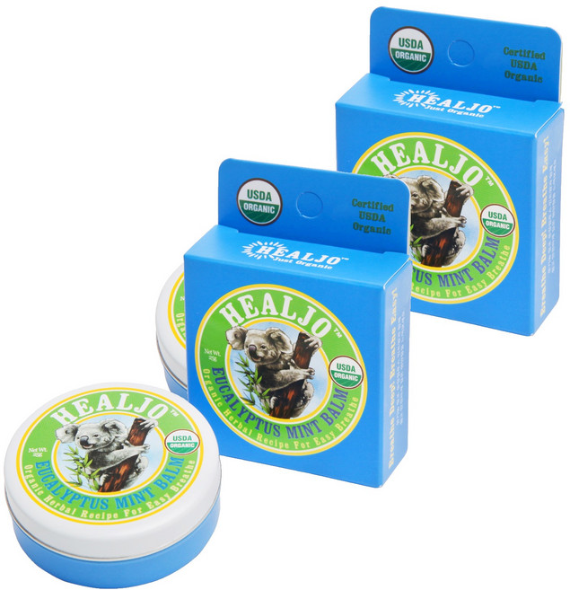 힐조 유칼립투스 민트밤, 25g, 2개