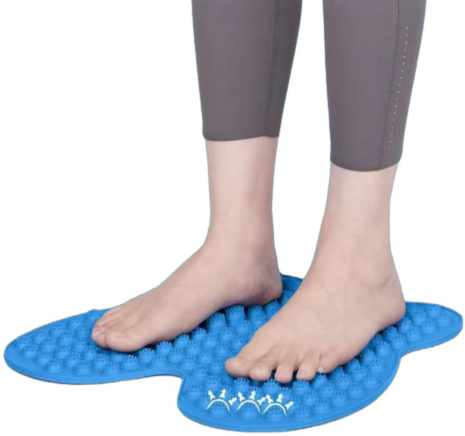 휴다온 발 지압매트, 1개, 블루