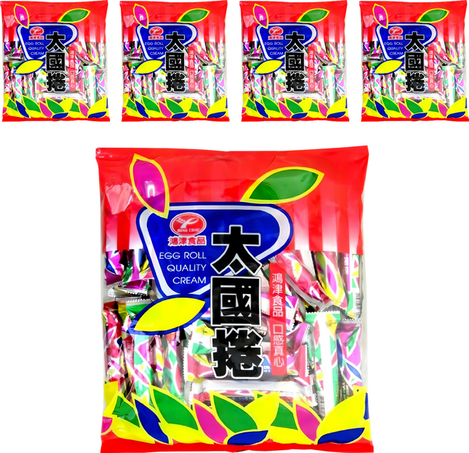 鴻津食品 太國捲, 350g, 5袋
