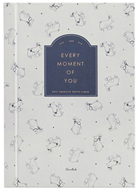 코니테일 초음파 접착식 앨범, 래빗, 15매, 1개