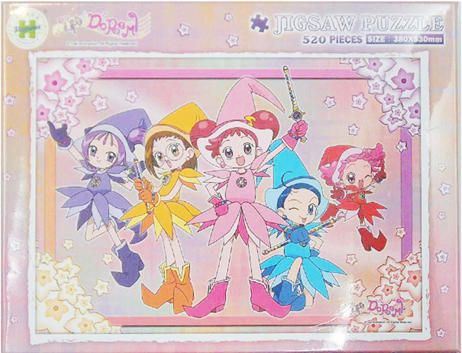 HUNDRED PICTURES 百耘圖 小魔女DoReMi 拼圖, 小魔女DoReMi 多色, 520片, 1盒