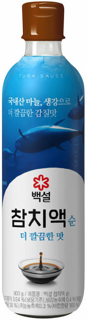 백설 참치액 순 더 깔끔한 맛, 900g, 1개