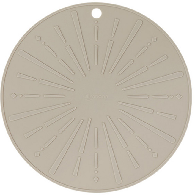 실리만 국내생산 하모니 인덕션 보호 매트 코코아그레이 1개 one size