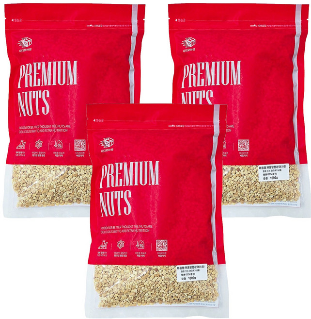 볶음땅콩분태 1/8, 1kg, 3개