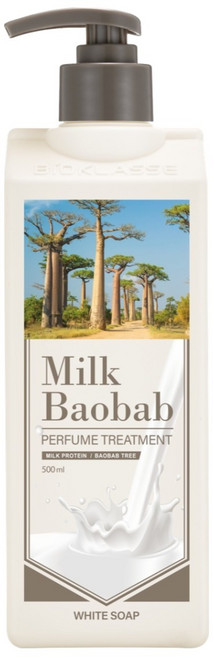 밀크바오밥 퍼퓸 화이트솝 헤어트리트먼트, 500ml, 1개