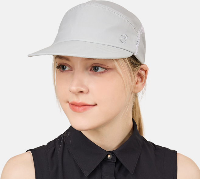 썬글레이드 러닝 스포츠 AIR 볼캡, 그레이, 1개