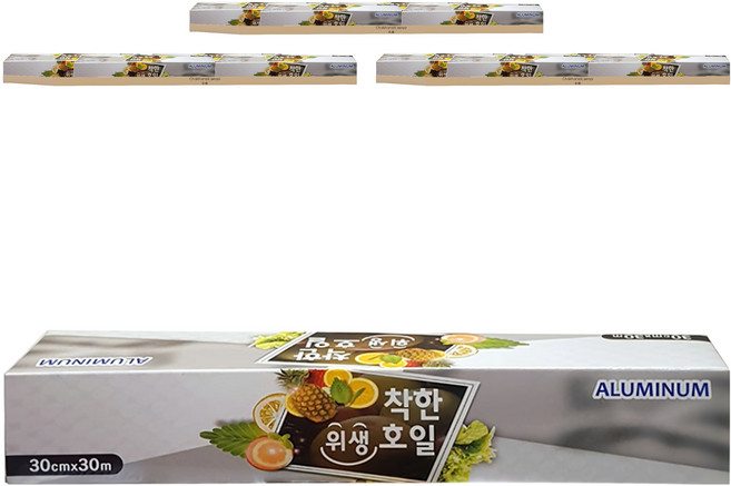 Chakhansikjaeryo 鋁箔紙, 30m, 12捲