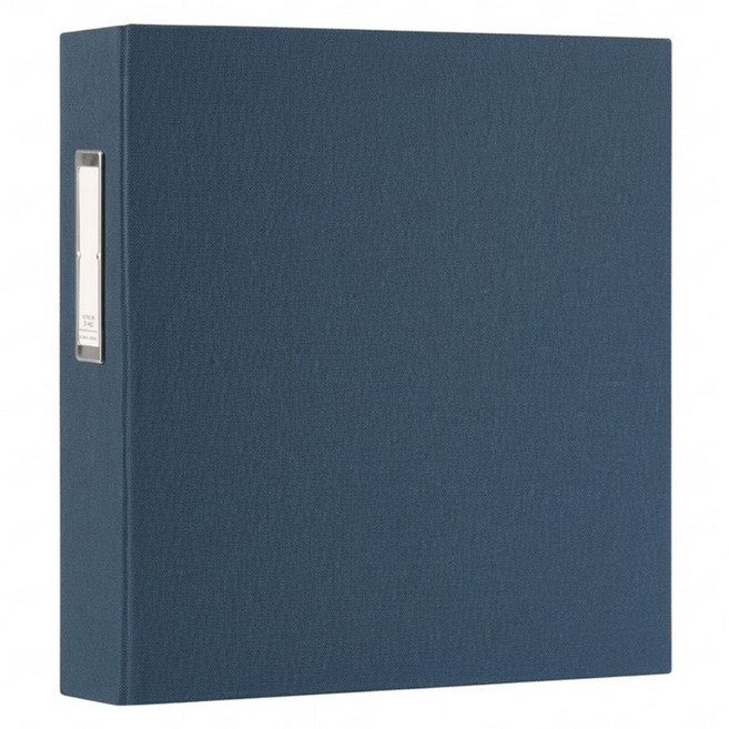 珠友文化 A4 D型檔案夾 3孔 HQ-61303, 深藍色, 1本