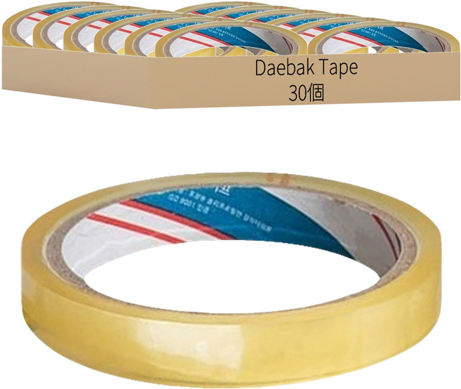 Daebak Tape 多用途水車型補充膠帶 15mm x 25m, 30個