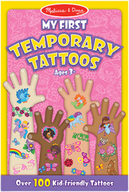 Melissa&Doug 瑪莉莎 美國瑪莉莎貼紙簿/紋身貼, 女孩, 1本