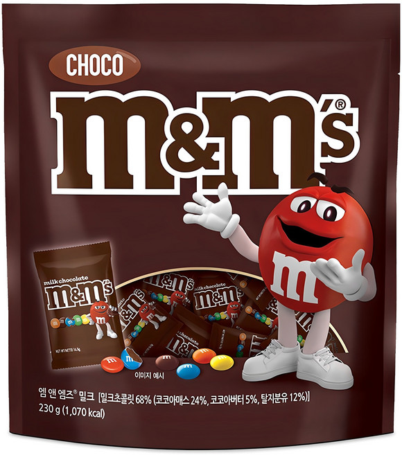 엠앤엠즈 밀크 펀사이즈, 230g, 1개