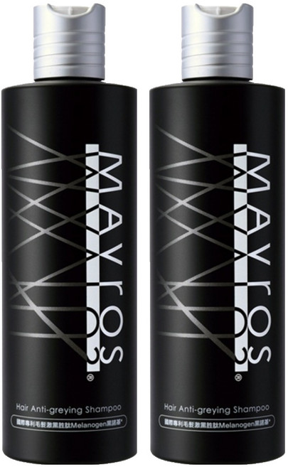MAVrOS 烏麗絲 激黑抗白洗髮精, 300ml, 2瓶