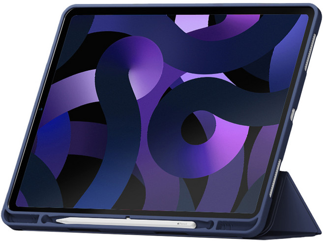 SINJIMORU 平板電腦保護殼 含筆槽, 海軍藍, 1個