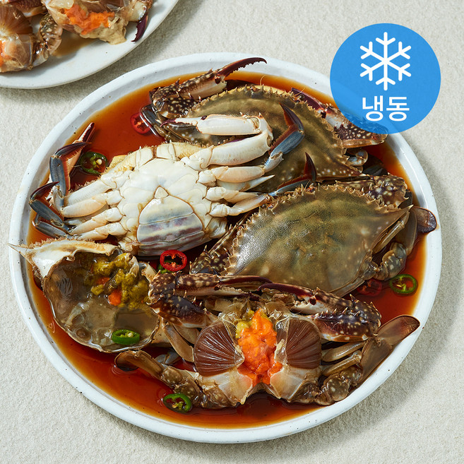 초록햇살 간장게장 연평도 암꽃게 (냉동), 2kg, 1개